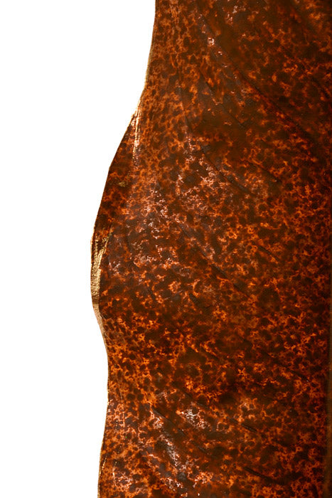 39" Metallic Calla Lily Spray Brown/Gold