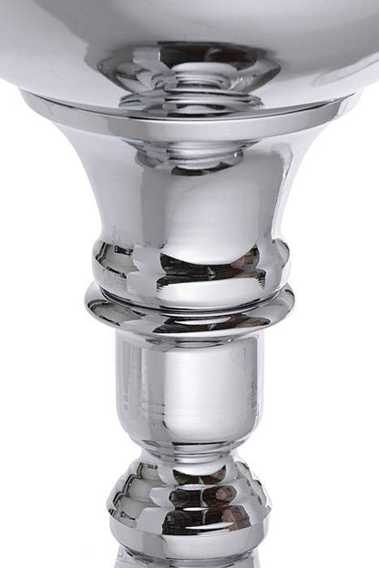 12.50" X 15.75" Metal Bouquet Stand Silver