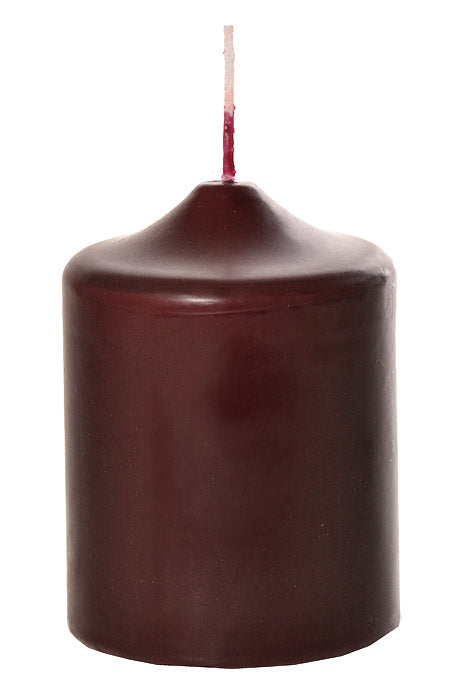 2.8" x 4" Patrician Pillar Burgundy