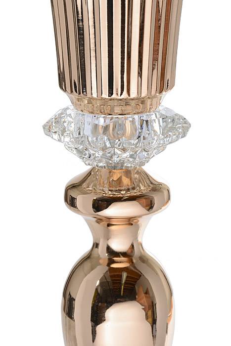 22" Metal Bouquet Stand Gold