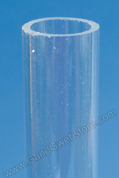 14" Plastic Cylinder Column Clear