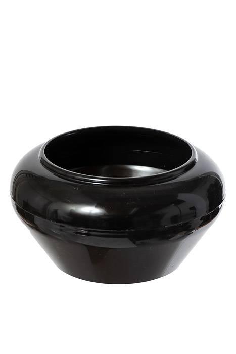 7.25" Potpourri Bowl Black Pkg/6
