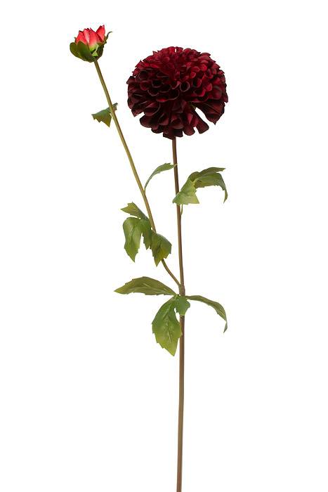 31&quot; Silk Dahlia Spray Red/two Tone