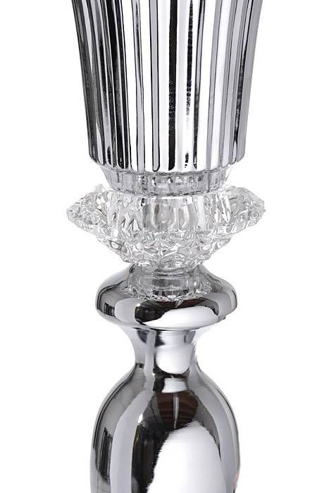 22" Metal Bouquet Stand Silver