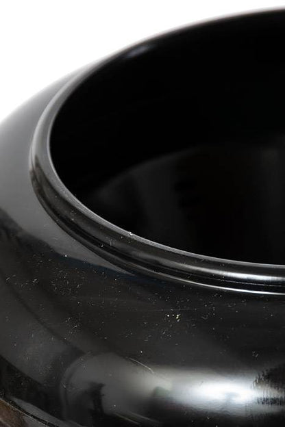 7.25" Potpourri Bowl Black Pkg/6