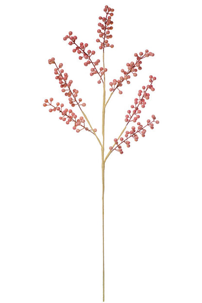 30" Artificial Easter Berry Spray Pink
