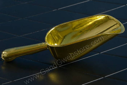 6.25" X 2" Candy Scoop Gold Pkg/6