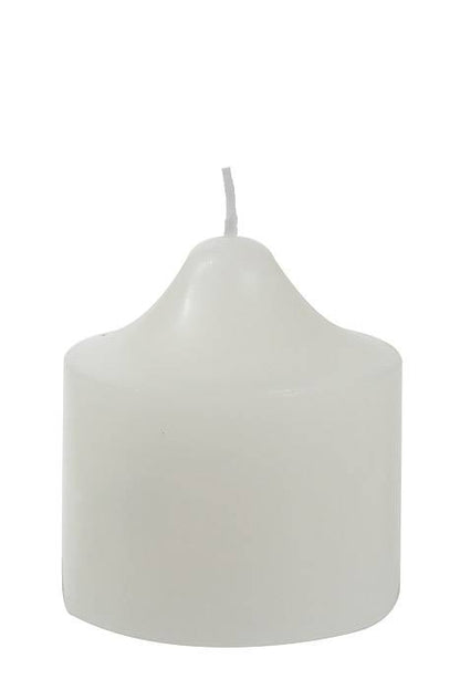 2.75" X 3" Pillar Candle White