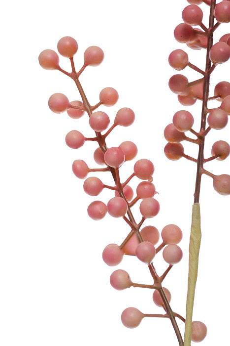 30" Artificial Easter Berry Spray Pink