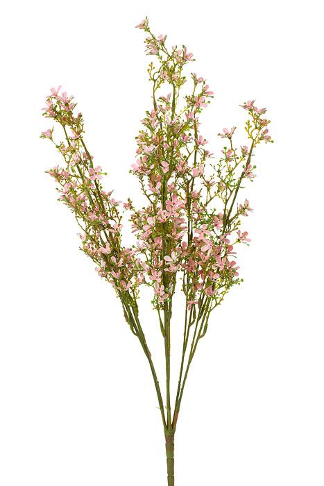 21.5" Mini Flower Bush Pink