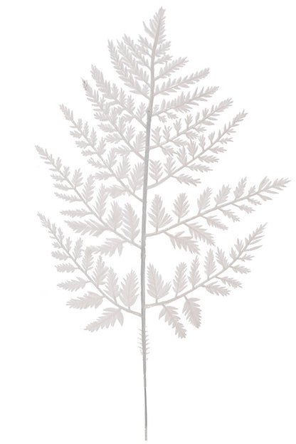 12" Leather Leaf White CS/144Pcs