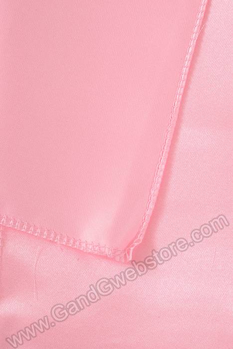 6" X 108" Satin Chair Bow Pink Pkg/6