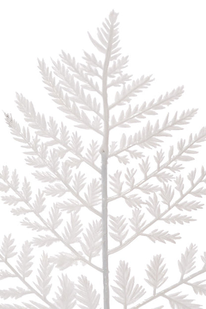 12" Leather Leaf White CS/144Pcs