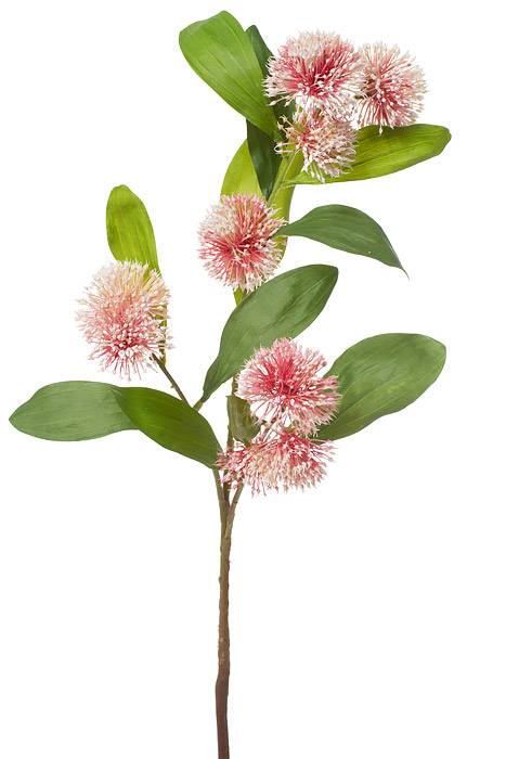 29" Silk Chi.sweet Gum Blossom Spray Pink/cream