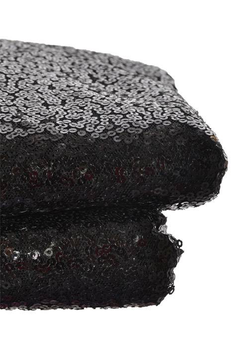 5Ft X 10Ft Sequin Fabric Backdrop Curtain Black