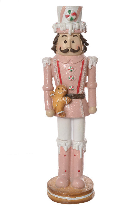 16" Resin Kringles Bakery Nutcracker Pink