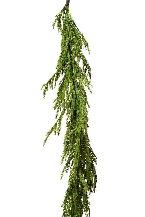 60&quot; Natural Touch Norfolk Pine Garland (Green)