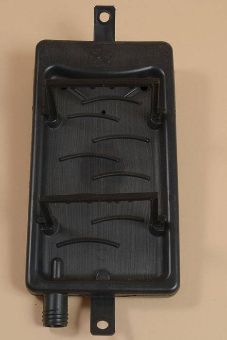 12" X 6.5" Spray Bar Tray Black