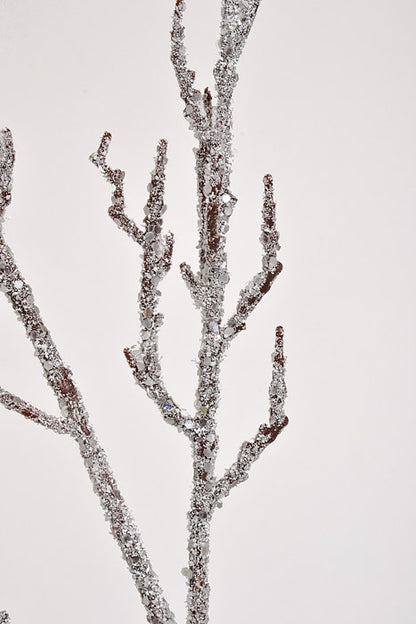 33" Snowy Twig Stem Brown