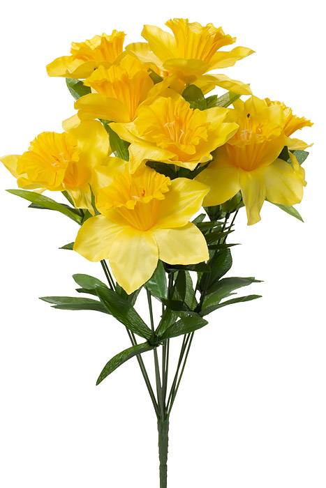 19" Daffodil Bush Yellow/two Tone