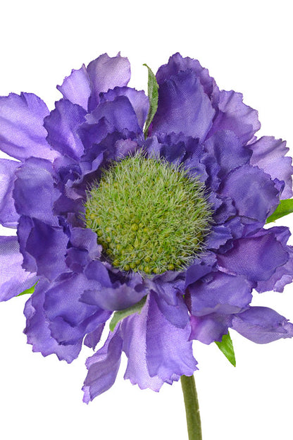 25.25" Silk Scabiosa Spray Purple