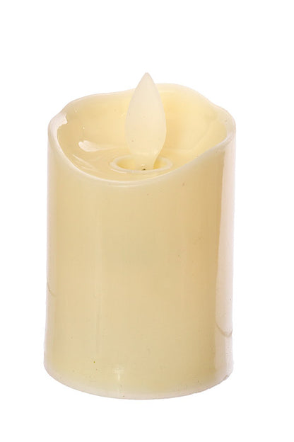 2" X 3" Led Flameless Candle Amber Pkg/12