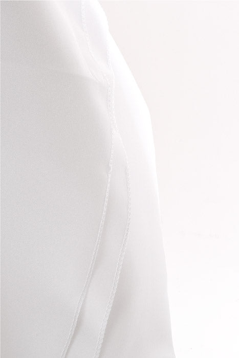 60" X 102" Rectangle Polyester Tablecloth White