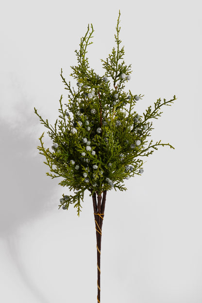 18" Juniper &amp; Berry Spray Green Pkg/3