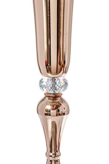 28&quot;/32&quot;/35&quot; Metal Bouquet Stand W/rhinestone Gold