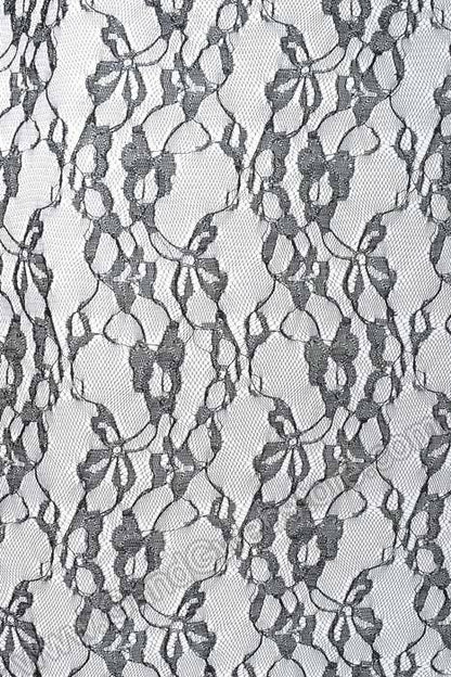 14" X 10yds Lace Ribbon Black