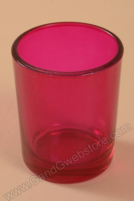 Votive Holder Fuchsia Pkg/25