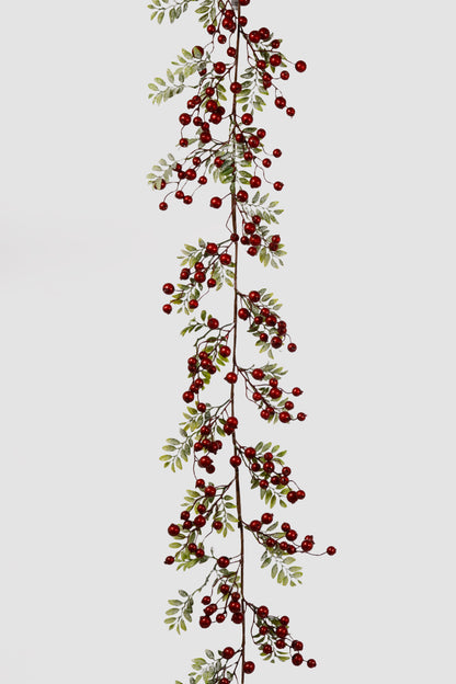 6Ft Berry Garland Red/Green