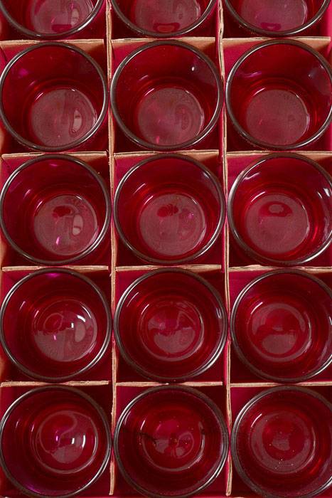 Votive Holder Fuchsia Pkg/25