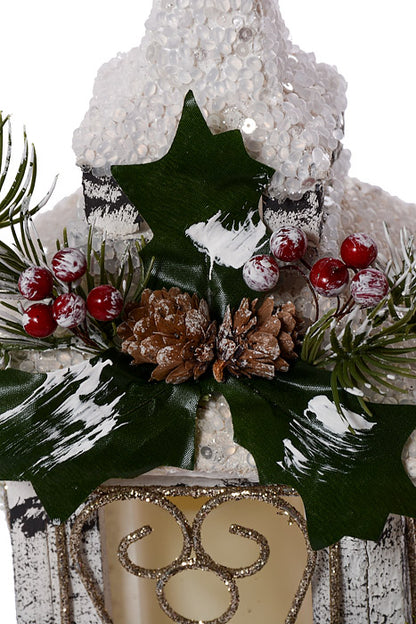 14.17" Wooden Light Box White