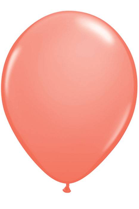 11" Fashion Latex Balloon Coral Pkg/100