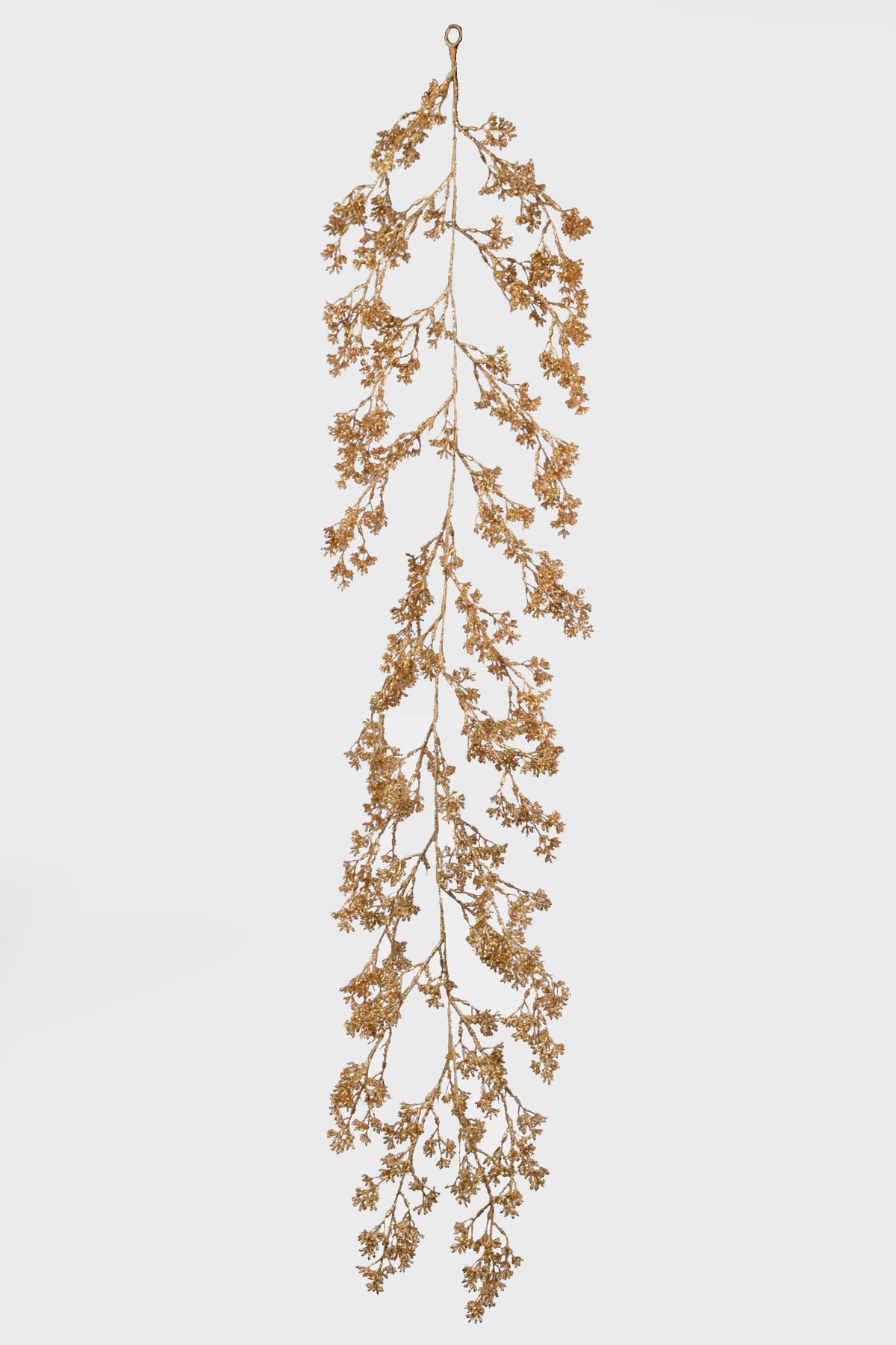48" Metallic Marsh Berry Garland Gold
