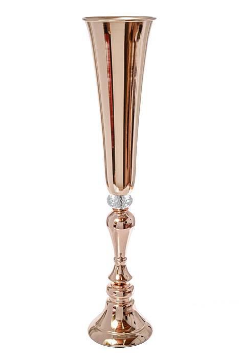 28&quot;/32&quot;/35&quot; Metal Bouquet Stand W/rhinestone Gold