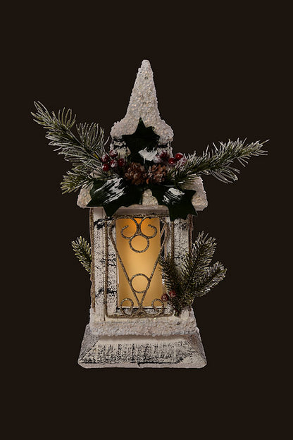 14.17" Wooden Light Box White