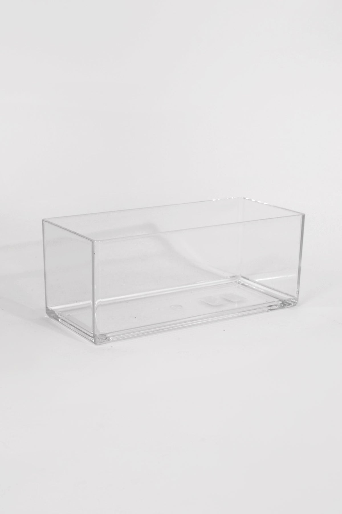 4.5" X 15" X 4" Rectangular Vases Clear