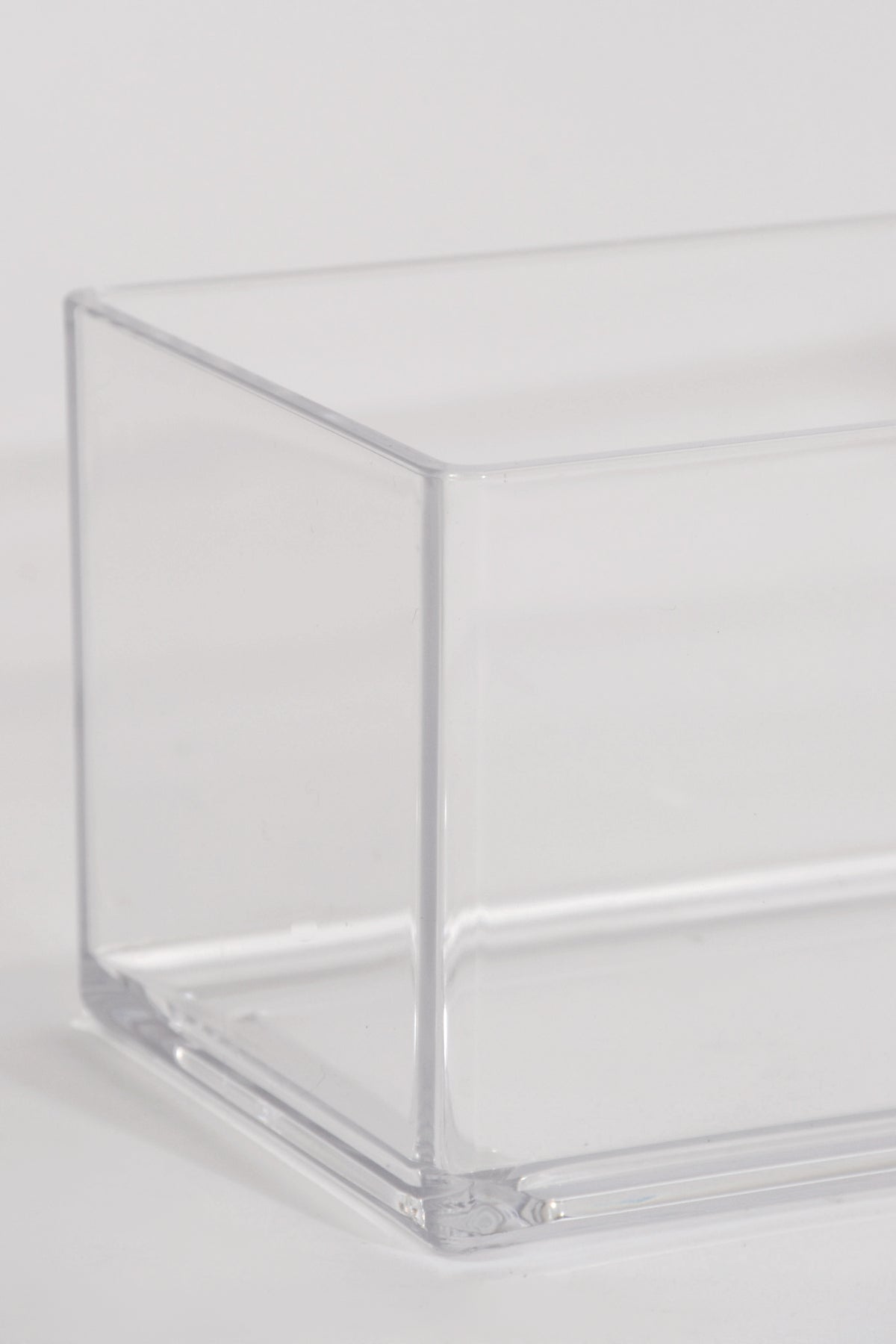 4.5" X 15" X 4" Rectangular Vases Clear