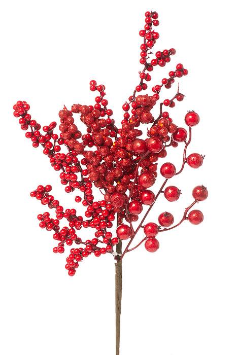 15" Berry Mixed Pick (Red)