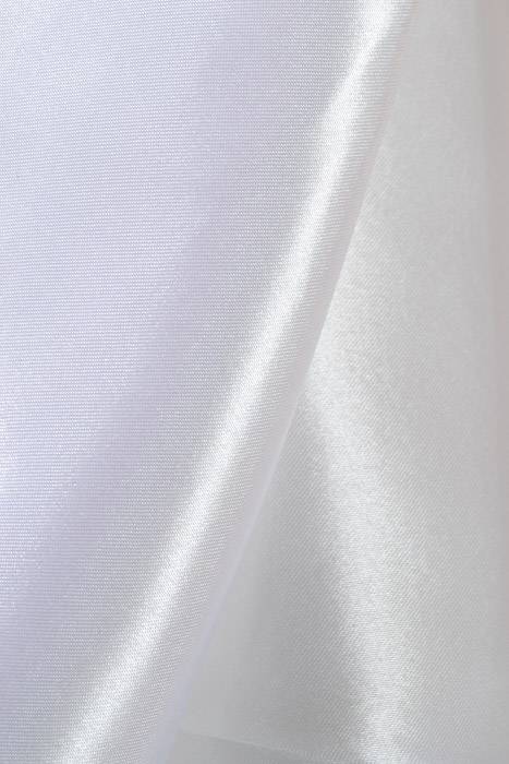 60" X 10yds Satin Fabric White