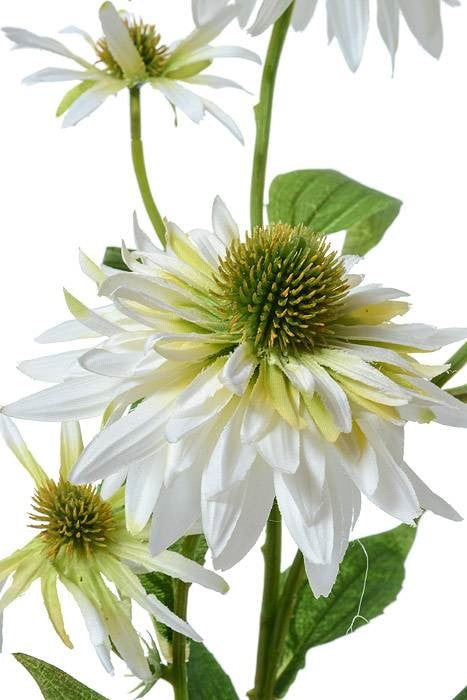 28&quot; Silk Rudbeckia Spray White
