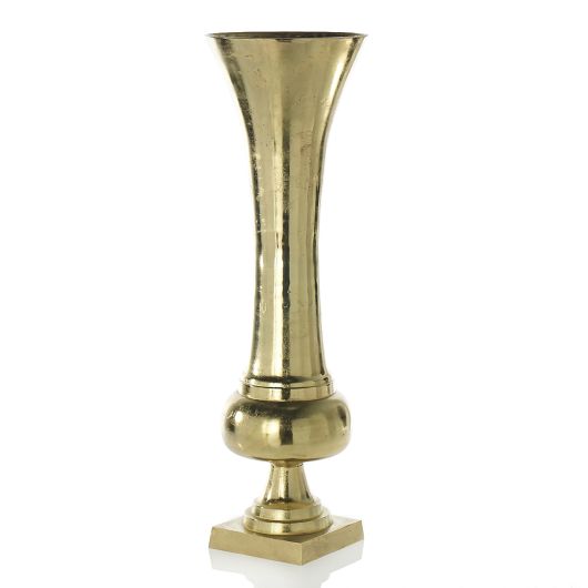 12.25" x 38" Majesty vase Gold