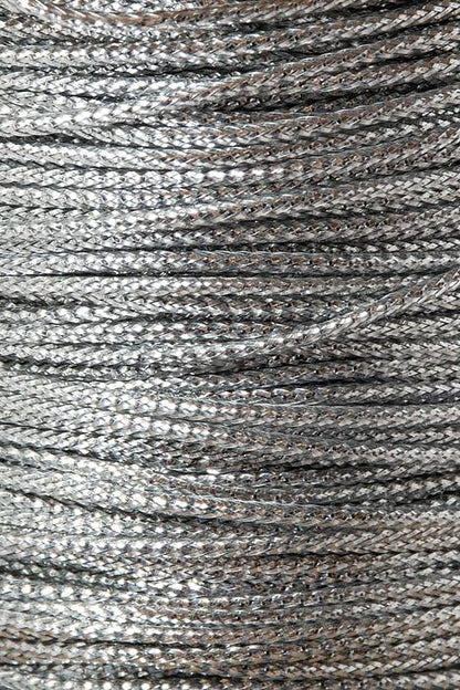 1mm X 100yds Tinsel Cord Silver