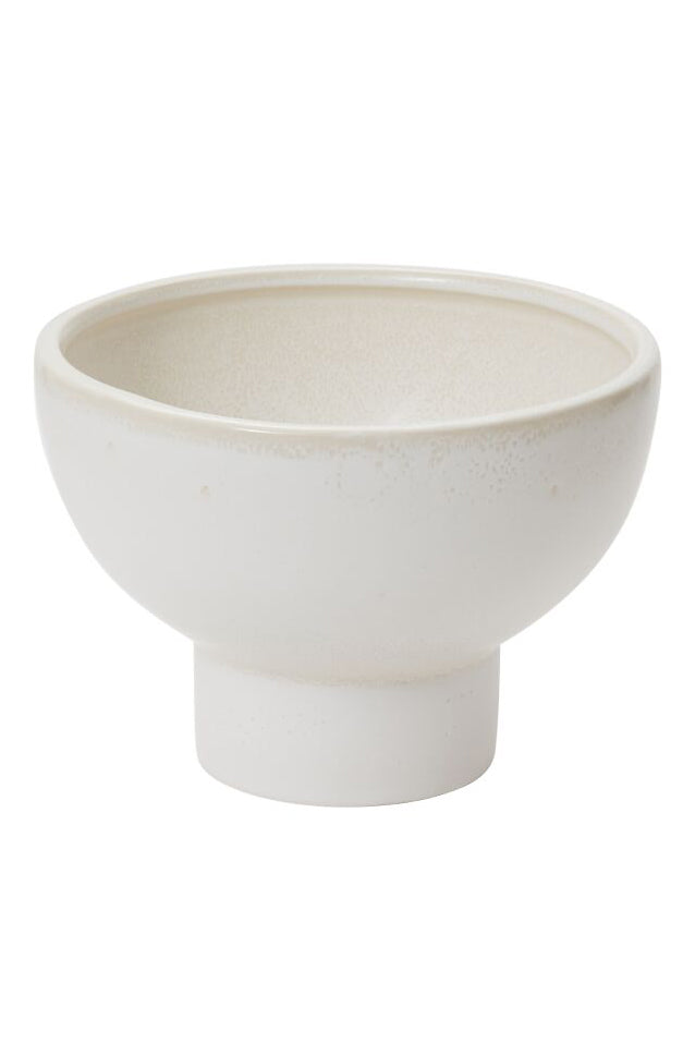 7.25" X 5.25" Elijah Compote White