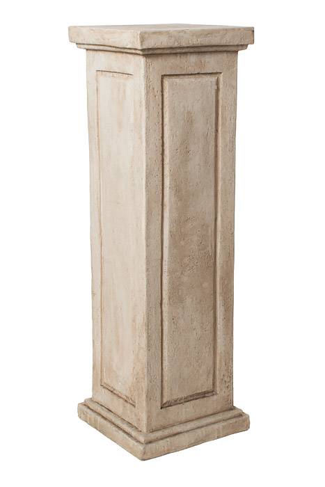 42" X 13.5" Mango Classic Square Column (Antique White)