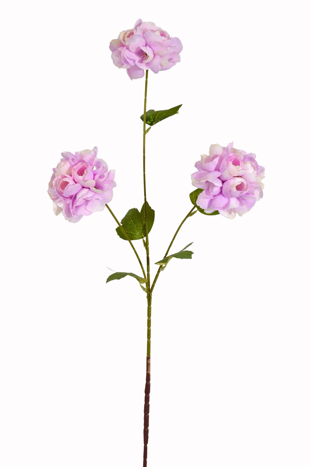 32" Silk Snow Balls Spray Lavender