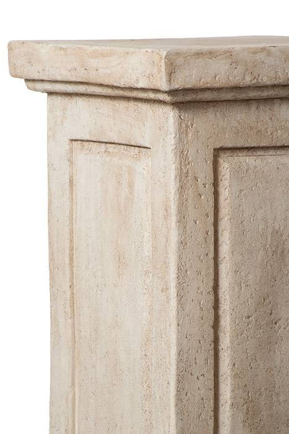 42" X 13.5" Mango Classic Square Column (Antique White)