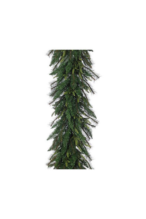 9Ft X 24" Mix Pine Garland Green